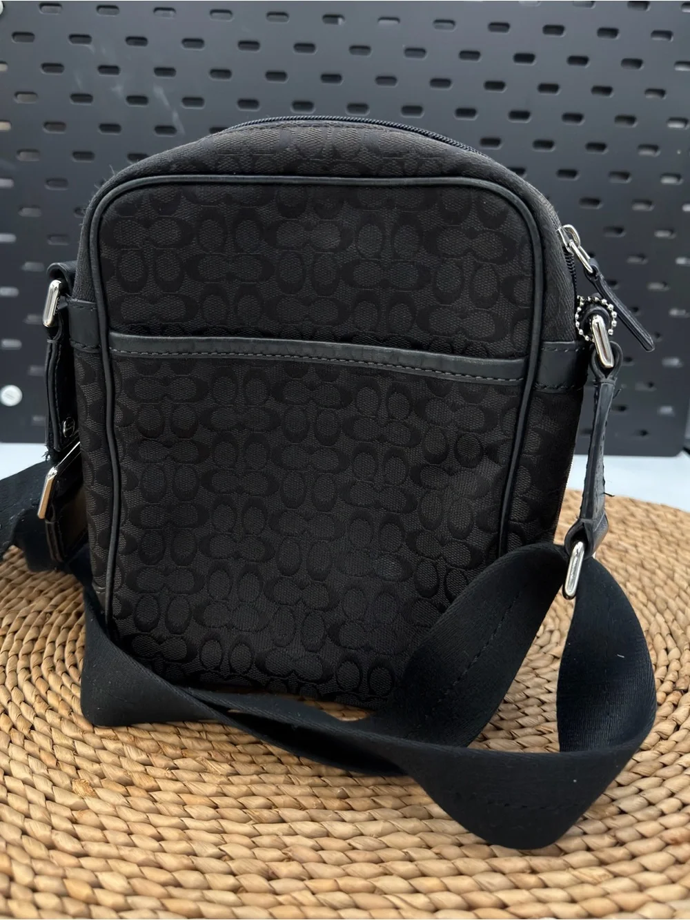 Coach Signature Flight Crossbody Bag